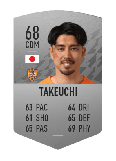 Ryo Takeuchi Common 68 OVR