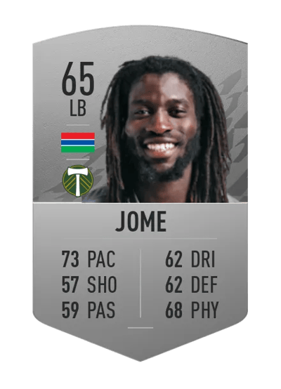 Ismaila Jome Common 65 OVR