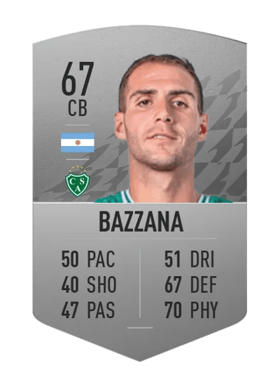 Nicolás Bazzana Common 67 OVR