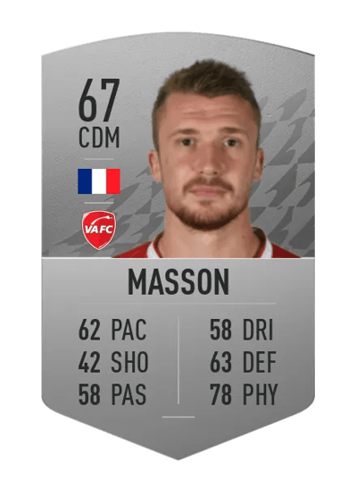 Julien Masson Common 67 OVR