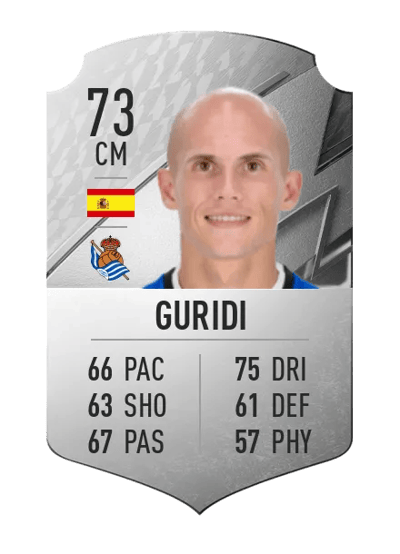 Guridi Rare 73 OVR
