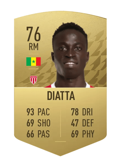 Krépin Diatta Common 76 OVR