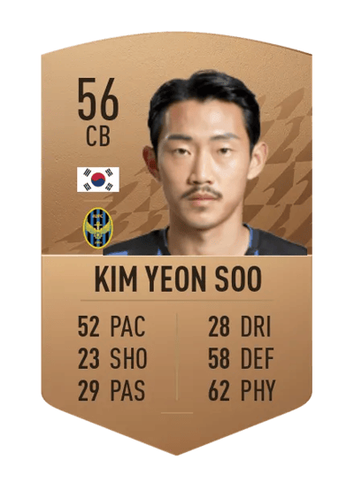 Kim Yeon Soo Common 56 OVR