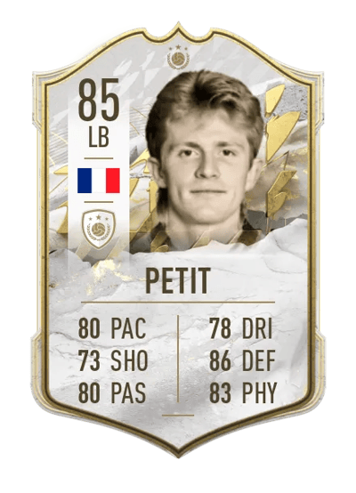 Emmanuel Petit Icon 85 OVR