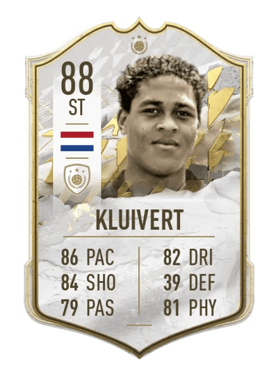 Patrick Kluivert Icon 88 OVR
