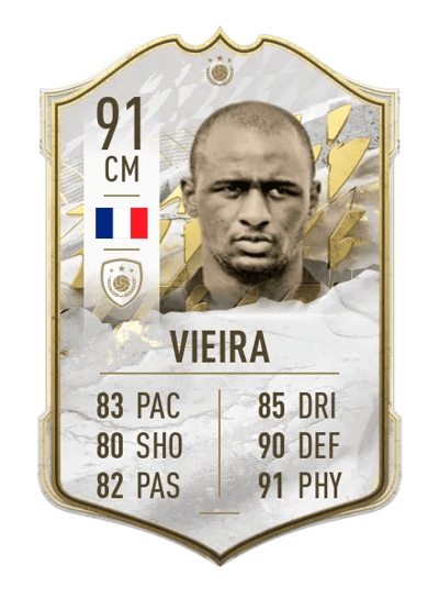 Patrick Vieira Icon 91 OVR