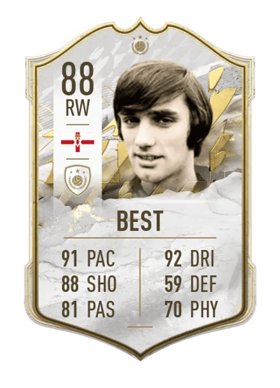 George Best Icon 88 OVR