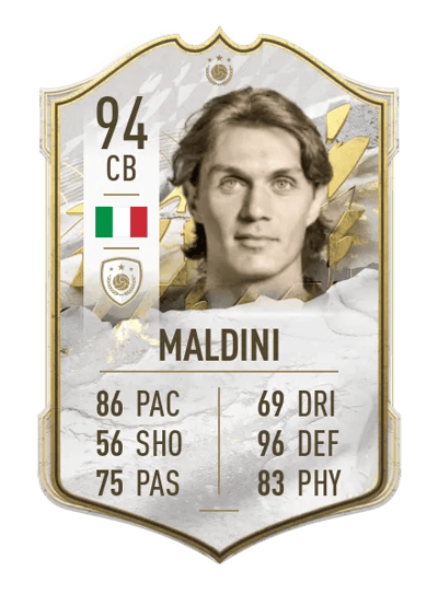 Paolo Maldini Icon 94 OVR