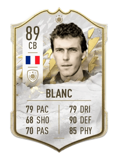 Laurent Blanc Icon 89 OVR
