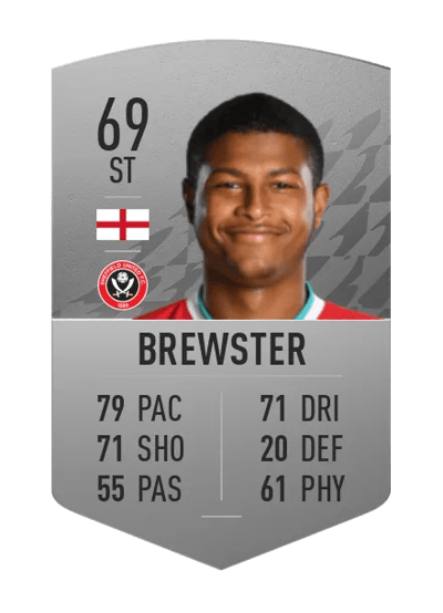 Rhian Brewster Common 69 OVR