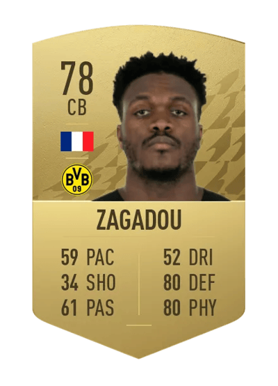 Dan-Axel Zagadou Common 78 OVR