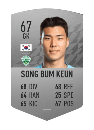 Song Bum Keun Common 67 OVR