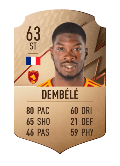 Malaly Dembélé Rare 63 OVR