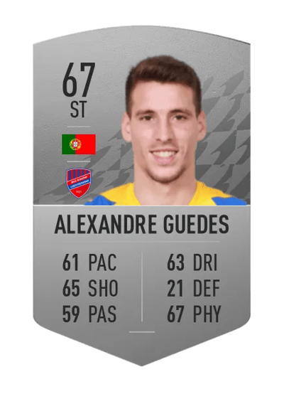 Alexandre Guedes Common 67 OVR