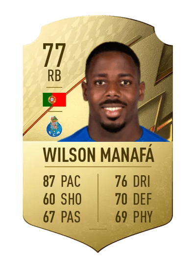 Wilson Manafá Rare 77 OVR