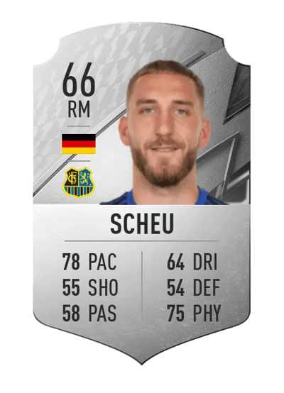 Robin Scheu Rare 66 OVR