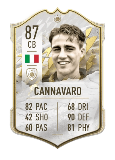 Fabio Cannavaro Icon 87 OVR