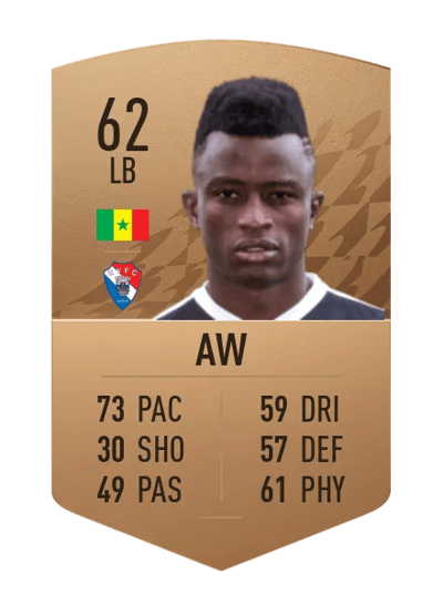 Souleymane Aw Common 62 OVR