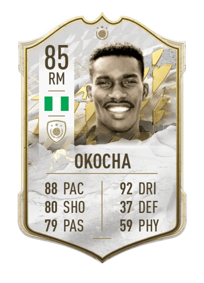 Jay-Jay Okocha Icon 85 OVR