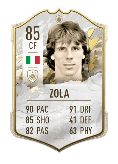Gianfranco Zola Icon 85 OVR
