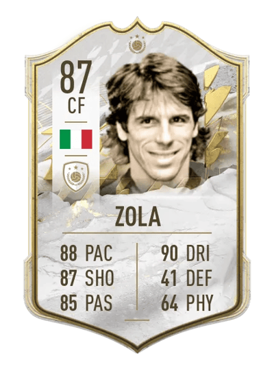 Gianfranco Zola Icon 87 OVR