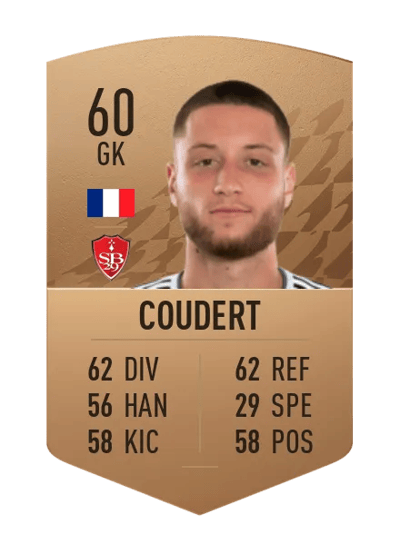 Grégoire Coudert Common 60 OVR