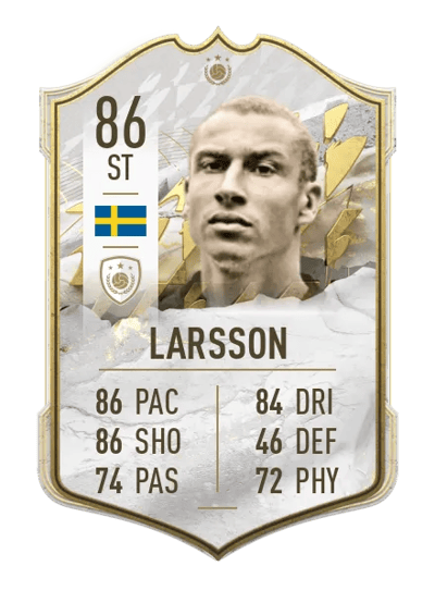 Henrik Larsson Icon 86 OVR