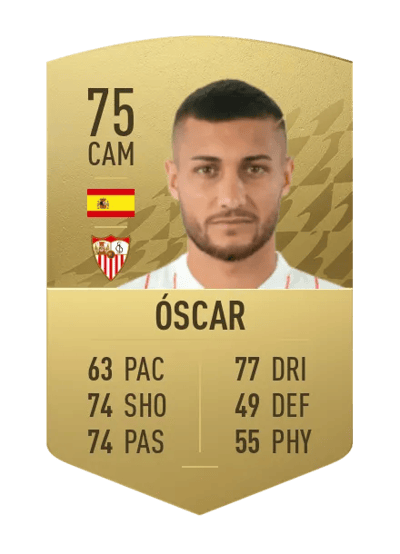 Óscar Common 75 OVR