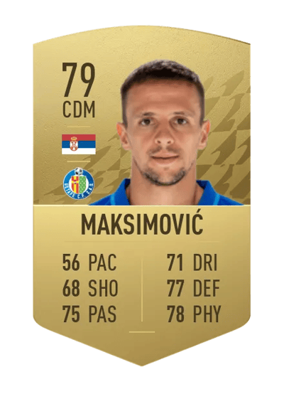 Nemanja Maksimović Common 79 OVR