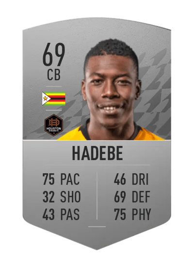Teenage Hadebe Common 69 OVR