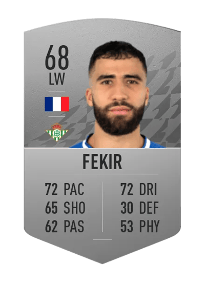 Yassin Fekir Common 68 OVR