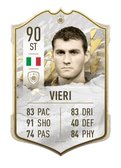 Christian Vieri Icon 90 OVR