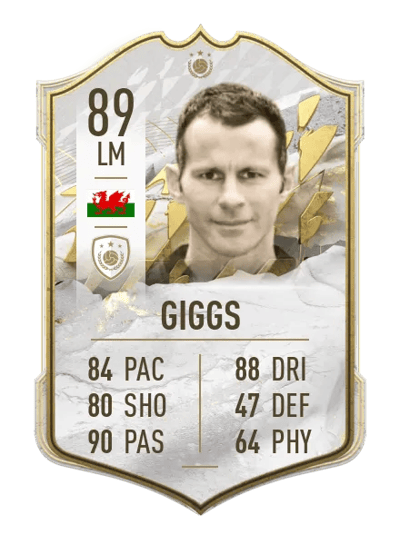 Ryan Giggs Icon 89 OVR