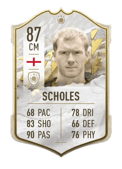 Paul Scholes Icon 87 OVR
