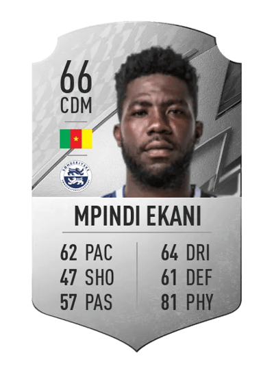 Victor Mpindi Ekani Rare 66 OVR