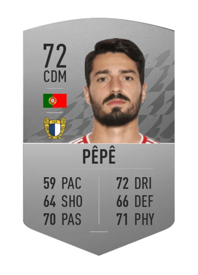 Pêpê Common 72 OVR