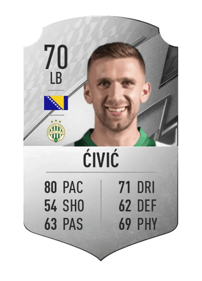 Eldar Ćivić Rare 70 OVR