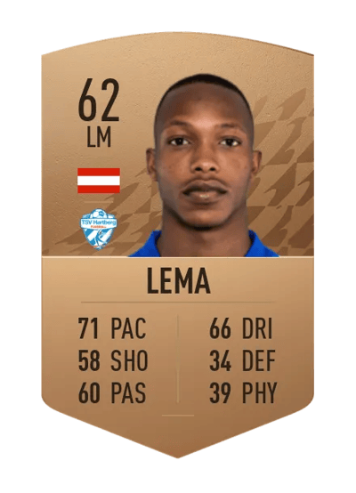 Michael Lema Common 62 OVR
