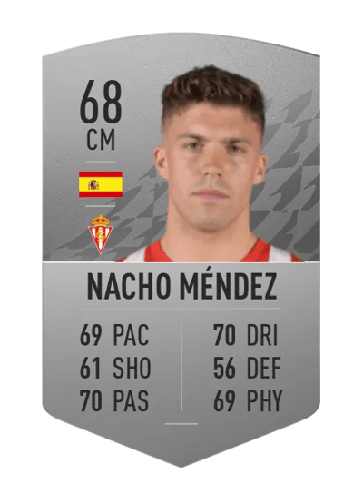 Nacho Méndez Common 68 OVR