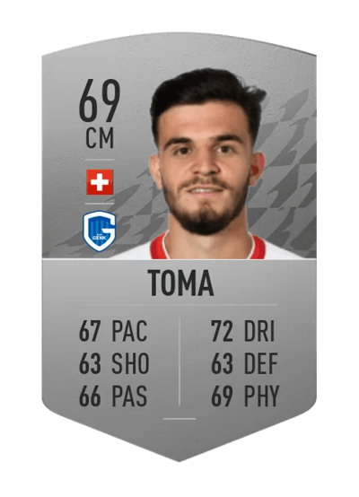 Bastien Toma Common 69 OVR