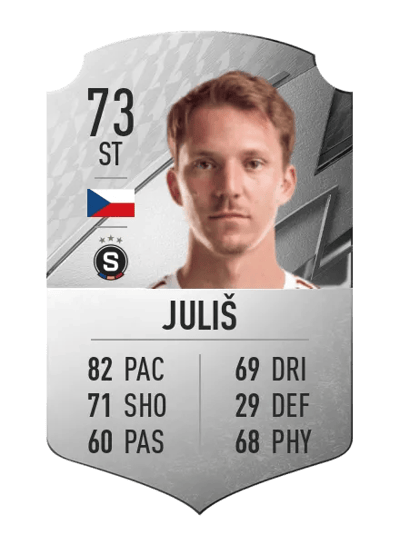 Lukáš Juliš Rare 73 OVR