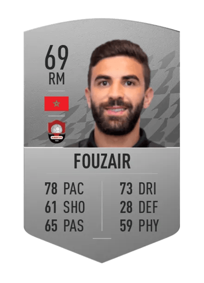 Mohamed Fouzair Common 69 OVR