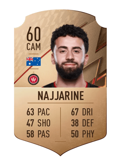 Ramy Najjarine Rare 60 OVR