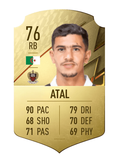 Youcef Atal Rare 76 OVR