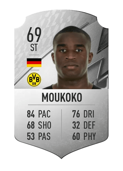 Youssoufa Moukoko Rare 69 OVR
