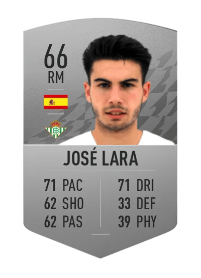 José Lara Common 66 OVR