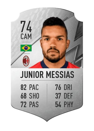Junior Messias Rare 74 OVR