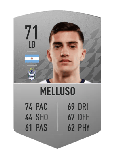 Matías Melluso Common 71 OVR