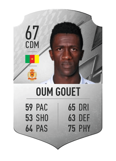Samuel Oum Gouet Rare 67 OVR