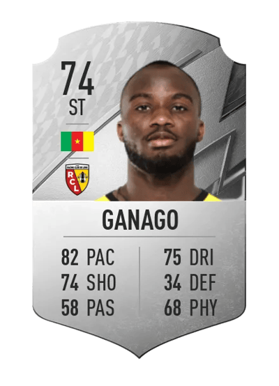 Ignatius Ganago Rare 74 OVR